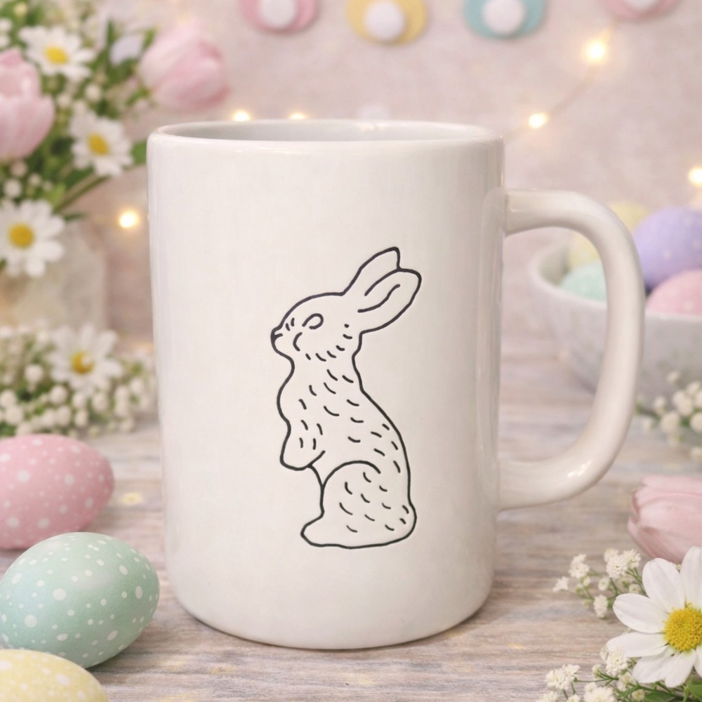 Rae Dunn BUNNY KISSES Mug - Picture 2 of 2